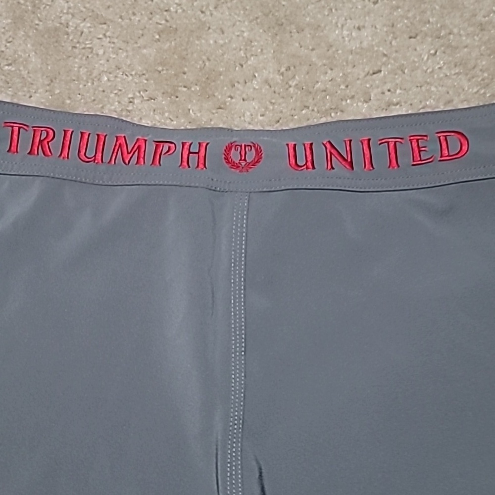 Triumph United Gray MMA Fighter Shorts - Picture 6 of 8